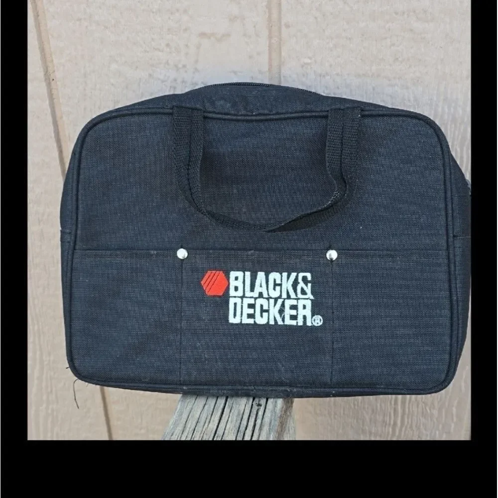 Black & Decker Tool Bag - Empty, DIY Gift Base for Housewarming or Christmas🎀